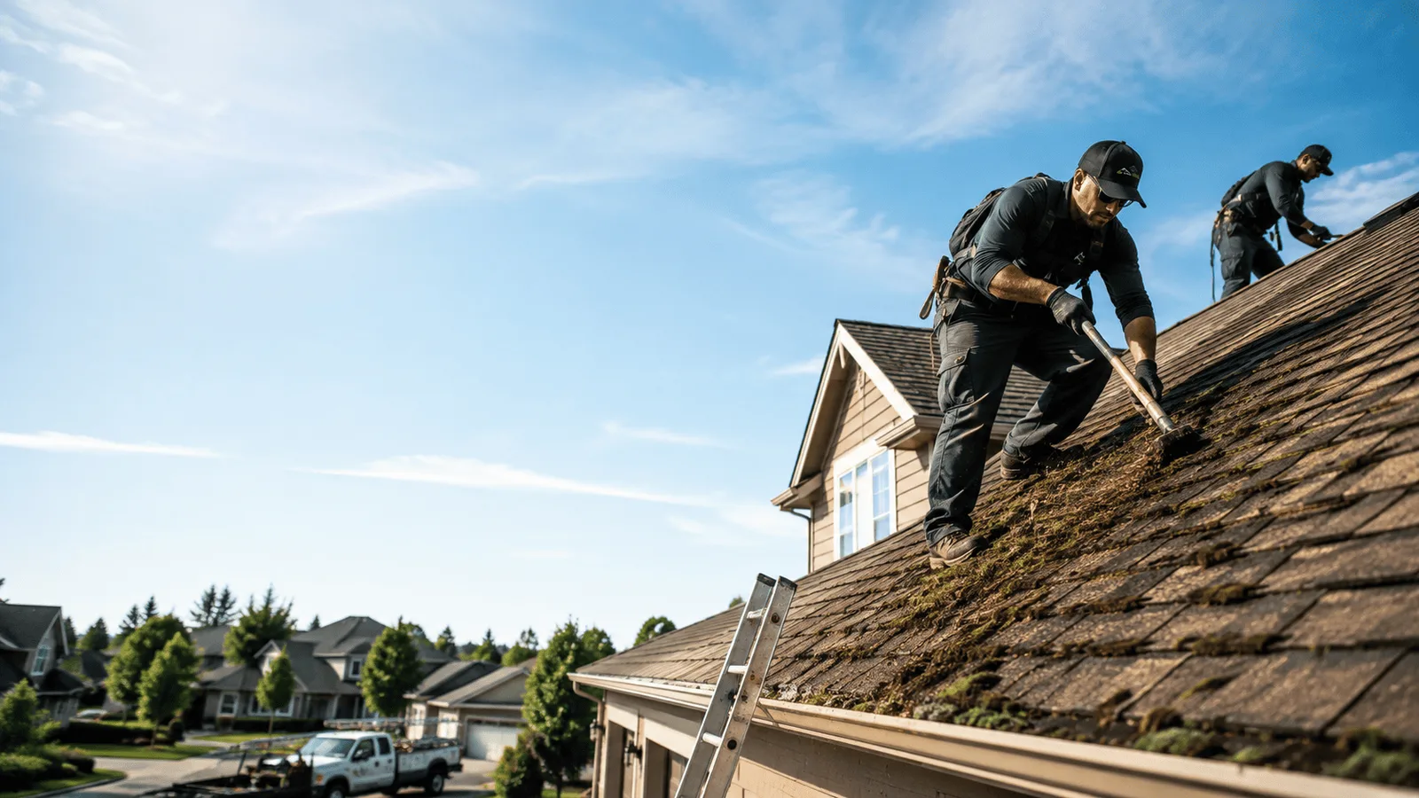 Roof Moss Removal in Fillmore, IL near me
